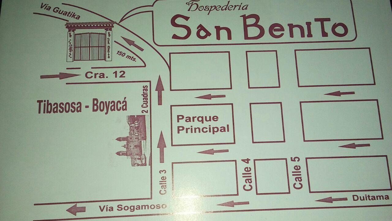San Benito Hotel Tibasosa Dış mekan fotoğraf